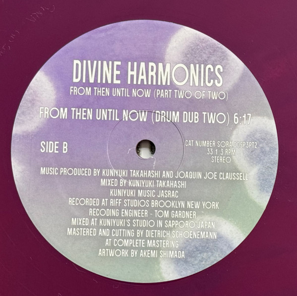 Kuniyuki Takahashi , Joe Claussell - Divine Harmonics - From Then Until Now (Part Two Of Two) | SORA (SORA 003PT2) - 3