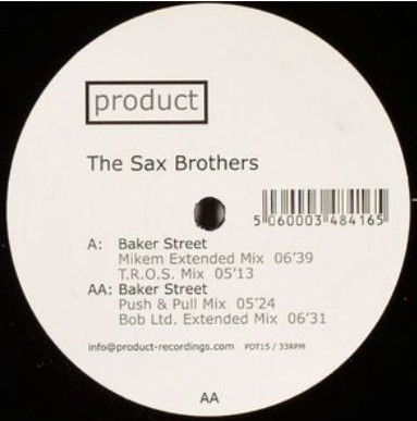 The Sax Brothers - Baker Street | Product Recordings (PDT15)