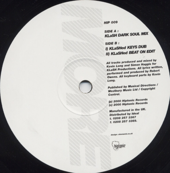 KLaSH Productions - It Takes More | Hiptonic (HIP 009) - 2