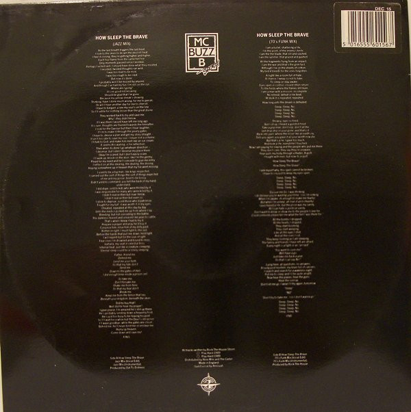 MC Buzz B Featuring Shorn - How Sleep The Brave | Play Hard Records (DEC 15) - 4