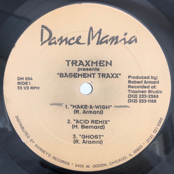Traxmen - Basement Traxx | Dance Mania (DM 054) Traxmen - Basement Traxx | Dance Mania (DM 054)