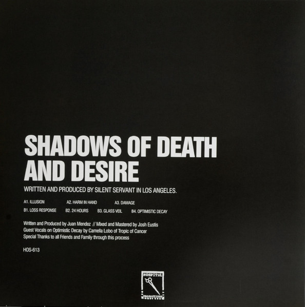 Silent Servant - Shadows Of Death And Desire | Hospital Productions (HOS-613) - 2 Silent Servant - Shadows Of Death And Desire | Hospital Productions (HOS-613) - 2