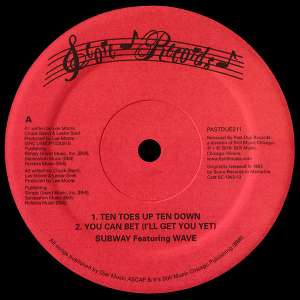 Subway Featuring Wave - Ten Toes Up | Past Due (PASTDUE011) - main