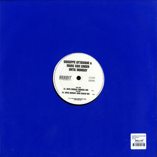 Giuseppe Ottaviani & Marc van Linden - Until Monday | Vandit Records (058) - 2