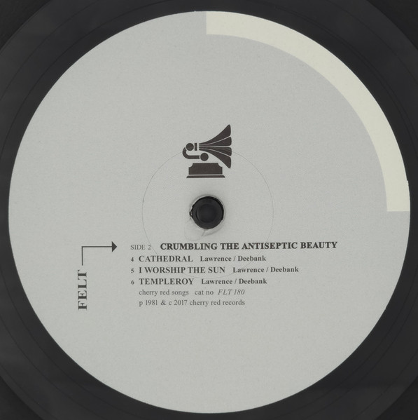 Felt - Crumbling The Antiseptic Beauty | Cherry Red (FLT180) - 4