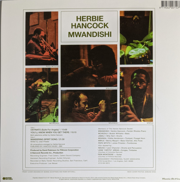Herbie Hancock - Mwandishi | Music On Vinyl (MOVLP2188) - 2