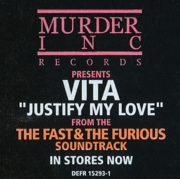 Vita / Black Child - Justify My Love / The Prayer | Murder Inc Records (DEFR 15293-1)