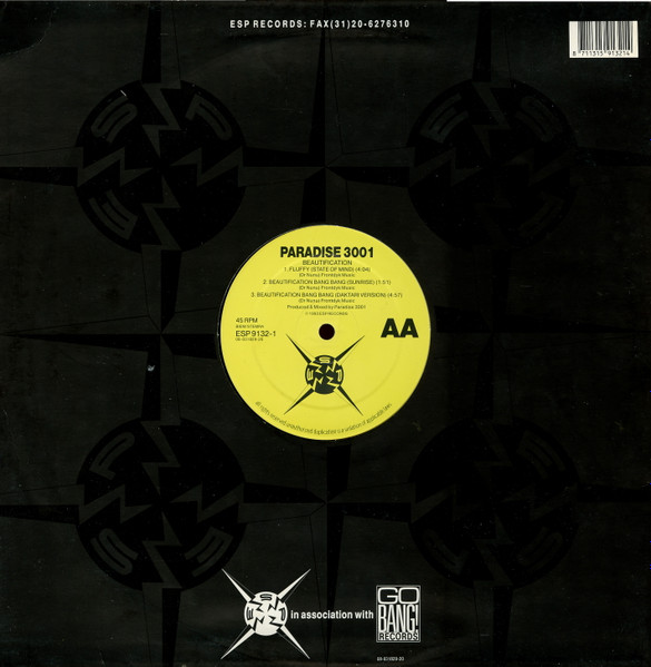 Paradise 3001 - Beautification | ESP Records (ESP 9132-1) - 2