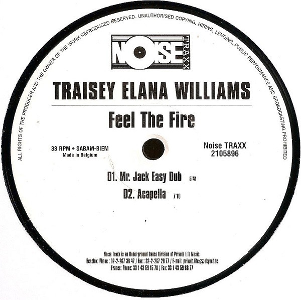 Traisey Elana Williams - Feel The Fire | Noise Traxx (2105896) - 6