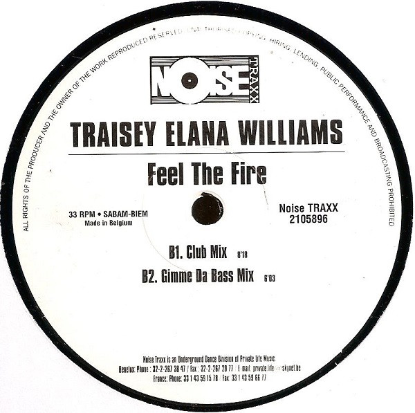 Traisey Elana Williams - Feel The Fire | Noise Traxx (2105896) - 4