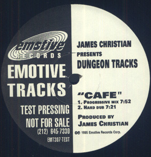 James Christian - Dungeon Tracks | Emotive Tracks (EMT307-1) - main