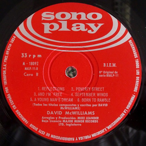 David McWilliams - David McWilliams | Sonoplay (M-18 092) - 3