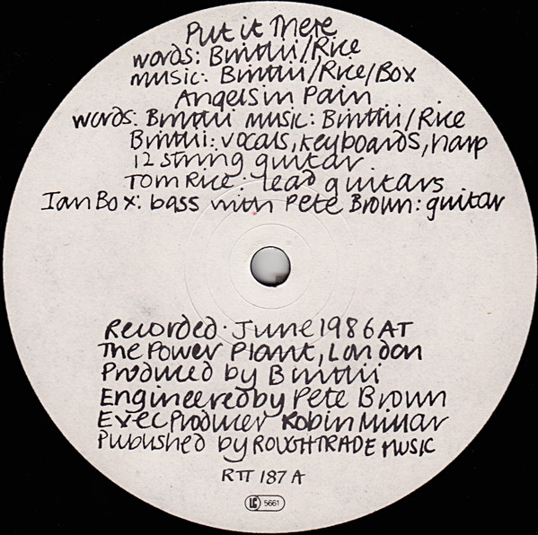 Princess Tinymeat - Angels In Pain | Rough Trade (RTT 187) - 3