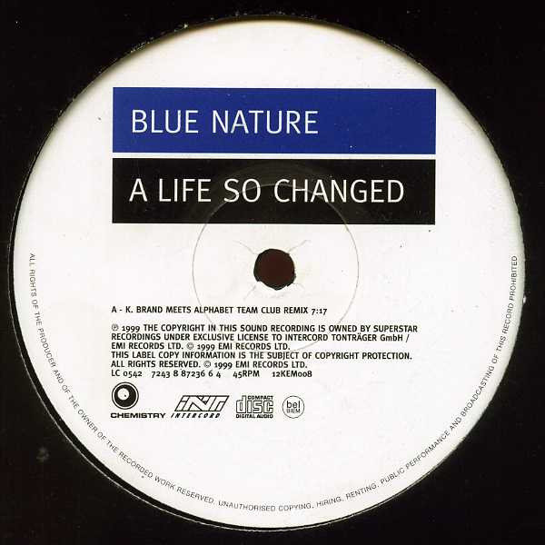Blue Nature - A Life So Changed | Chemistry (12KEM008) - main Blue Nature - A Life So Changed | Chemistry (12KEM008) - main