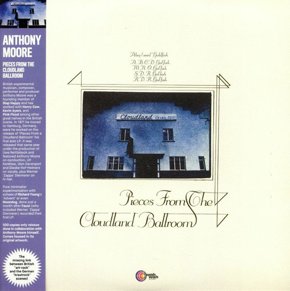 Anthony Moore - Pieces From The Cloudland Ballroom | Wah Wah Records (LPS227) - main
