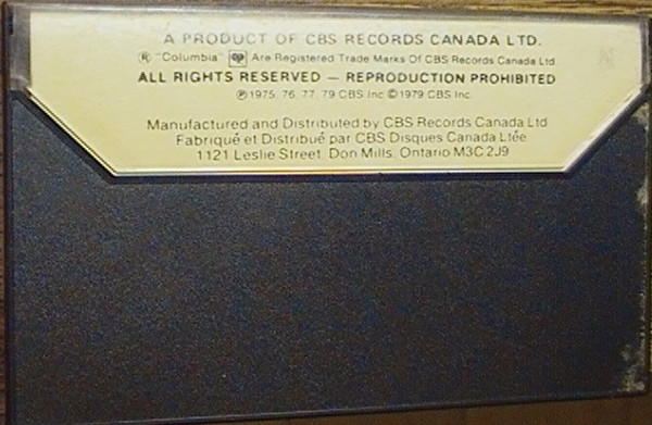 Journey - In The Beginning - 1975-1977 [Cassette] | Columbia (C2T 36324) - 2