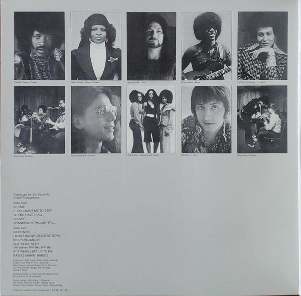 Sly & The Family Stone - Fresh | Sundazed Music (LP 5148) - 2