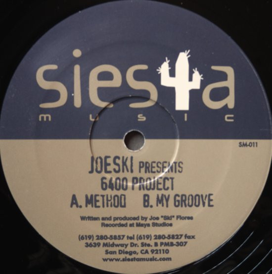 Joeski - 6400 Project | Siesta Music (SM-011) - 4