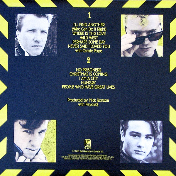 Payola$ - Hammer On A Drum | A&M Records (SP 4958) - 2 Payola$ - Hammer On A Drum | A&M Records (SP 4958) - 2