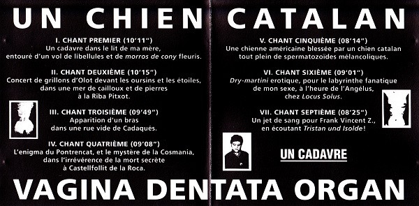 Vagina Dentata Organ - Un Chien Catalan | WSNS (WSNS 1994 001 CD) - 2