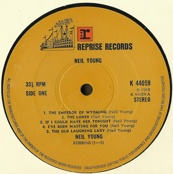 Neil Young - Neil Young | Reprise Records (K 44059) - 3 Neil Young - Neil Young | Reprise Records (K 44059) - 3