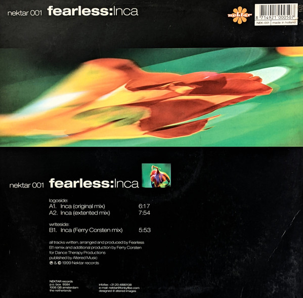 Fearless - Inca | Nektar Records (NEK-001) - 2