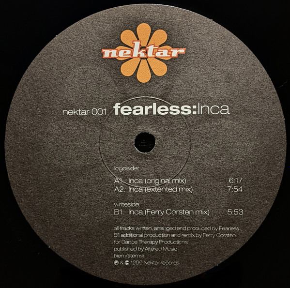 Fearless - Inca | Nektar Records (NEK-001) - 4