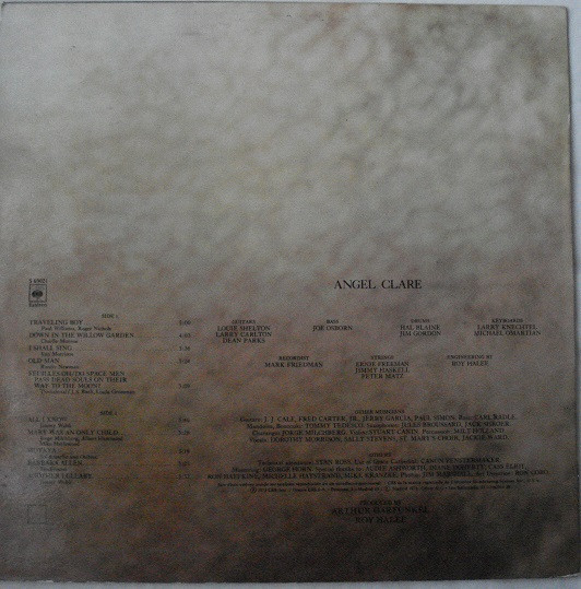 Art Garfunkel - Angel Clare | CBS (S 69021) - 2