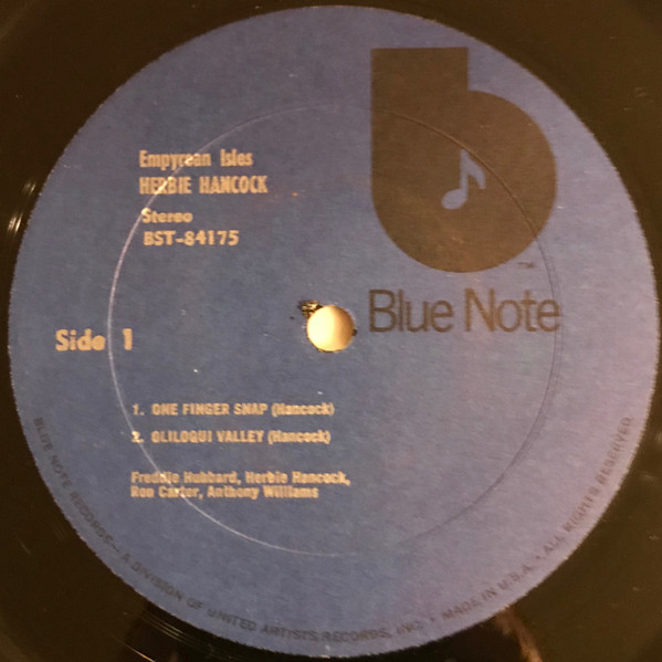 Herbie Hancock - Empyrean Isles | Blue Note (BST 84175) - 3