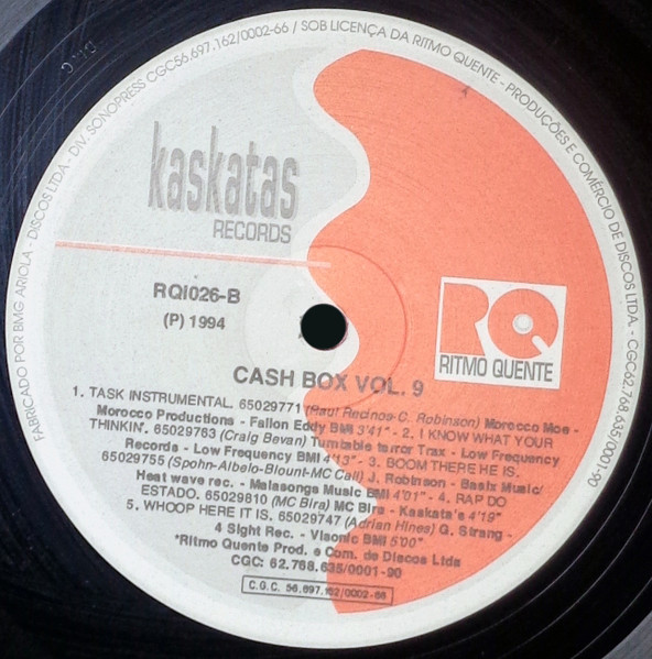 Various - Cash Box Volume 09 | Kaskata's Records (RQI - 026) - 4 Various - Cash Box Volume 09 | Kaskata's Records (RQI - 026) - 4