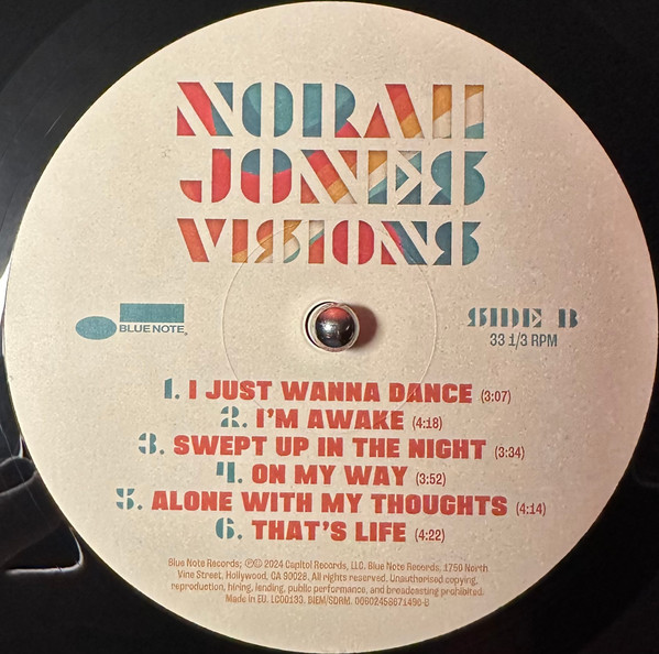 Norah Jones - Visions | Blue Note (00602458671490) - 4 Norah Jones - Visions | Blue Note (00602458671490) - 4