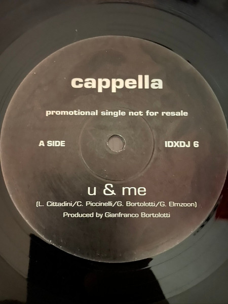Cappella - U & Me | Internal Dance (IDXDJ 6) - main