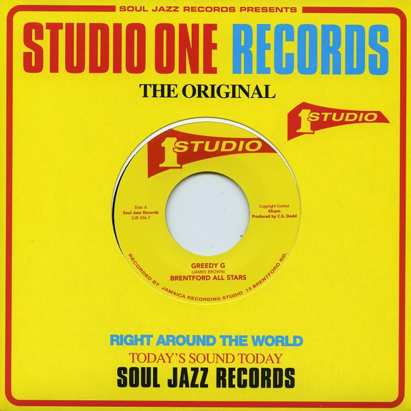 Brentford All Stars / Cedric "Im" Brooks & Sound Dimension - Greedy G / Love Jah | Studio One (SJR 336-7) - 3 Brentford All Stars / Cedric "Im" Brooks & Sound Dimension - Greedy G / Love Jah | Studio One (SJR 336-7) - 3