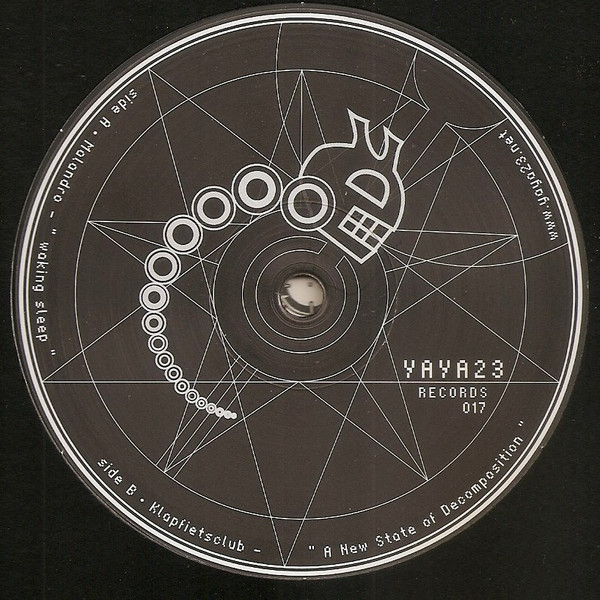 Matando / Klapfietsclub - Sonic Waters | Yaya 23 Records (YAYA 017) - 2