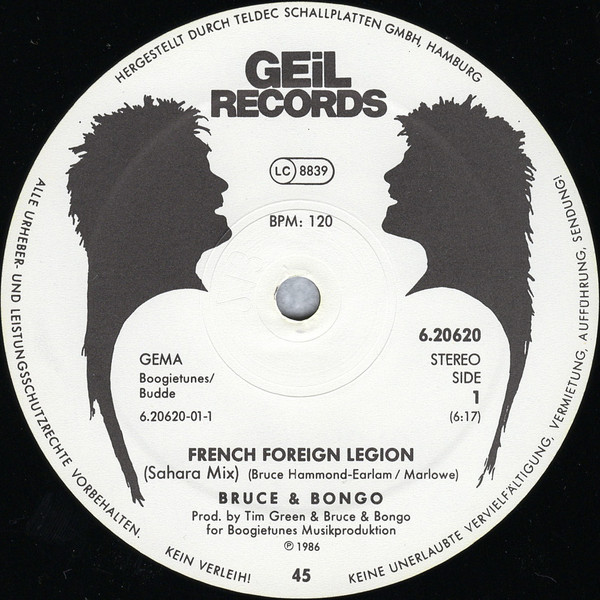 Bruce & Bongo - French Foreign Legion | Geil Records (6.20620) - 3 Bruce & Bongo - French Foreign Legion | Geil Records (6.20620) - 3