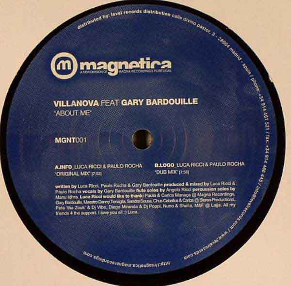 Villanova Feat Gary Bardouille - About Me | Magnetica (MGNT001)