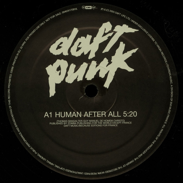 Daft Punk - Human After All | Virgin (094634170918)