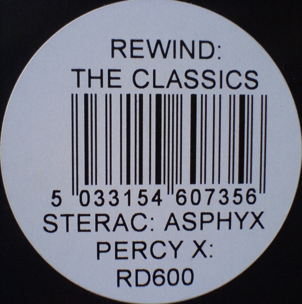 Sterac / Percy X - Asphyx / RD600 | Rewind The Classics (RTC 004-5) - 2