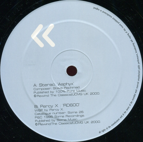 Sterac / Percy X - Asphyx / RD600 | Rewind The Classics (RTC 004-5) - 3