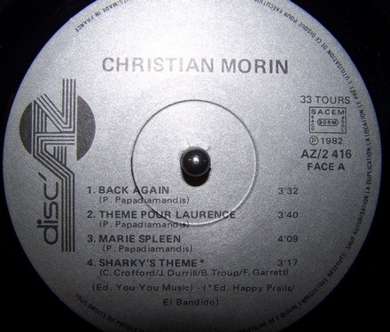 Christian Morin - Christian Morin | Disc'Az (AZ/2 416) - 3 Christian Morin - Christian Morin | Disc'Az (AZ/2 416) - 3