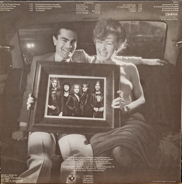 Scorpions - Lovedrive | Harvest (056-1452751) - 2