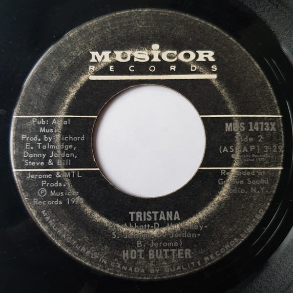 Hot Butter - Percolator | Musicor Records (MUS 1473X) - 2