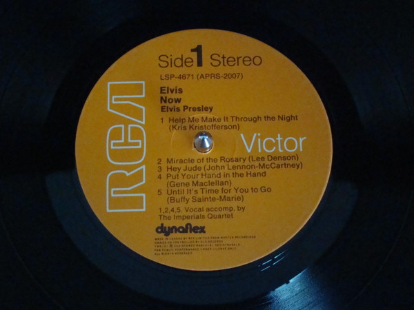 Elvis Presley - Elvis Now | RCA Victor (LSP-4671) - 2