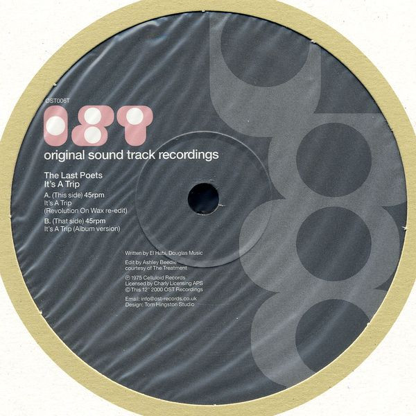 The Last Poets - It's A Trip | Original Sound Track Recordings (OST 006T)