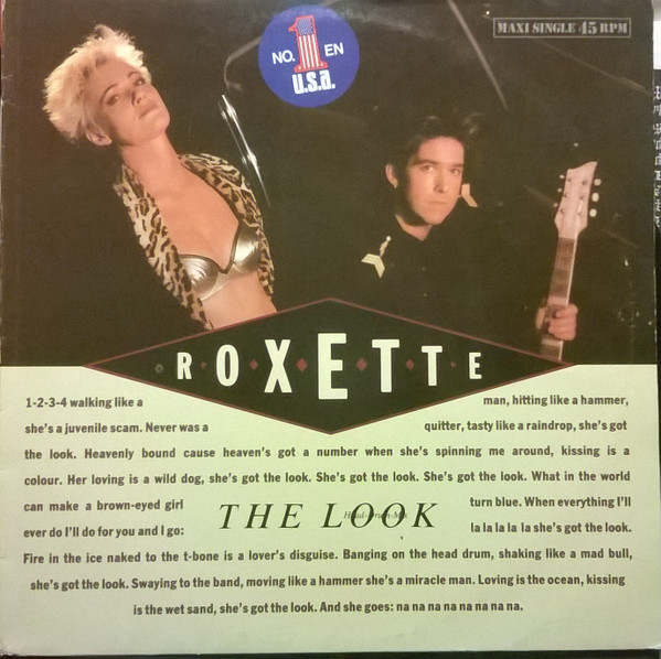 Roxette - The Look (Head-Drum-Mix) | Hispavox (052-1363336)