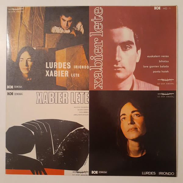 Lourdes Iriondo , Xabier Lete - Lurdes Iriondo / Xabier Lete | Herri Gogoa (HG - 130 LS)