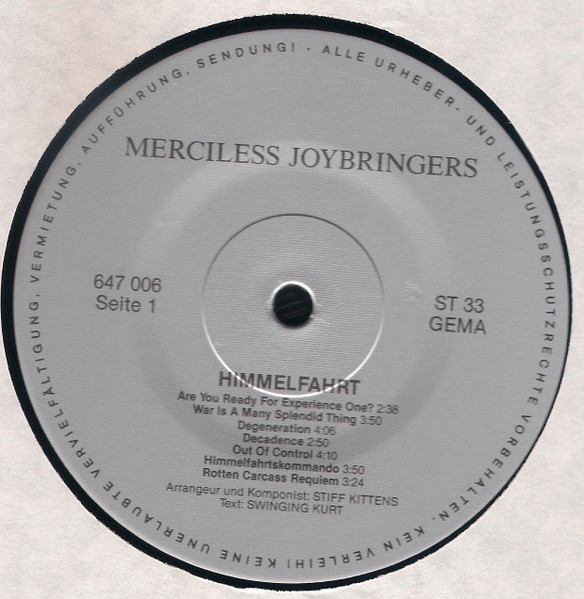 Joy Division - The Sun Ain't Gonna Shine Anymore | Himmelfahrt Tonträger GmbH (Himmelfahrt 45) - 4