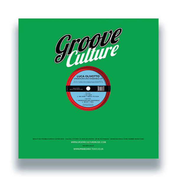 Luca Olivotto - Underground Ensemble EP | Groove Culture Music (GCV042) - main