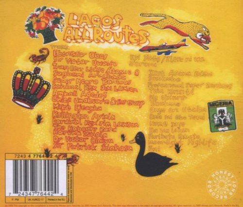 Various - Lagos All Routes | Honest Jon's Records (HJRCD 17) - 2