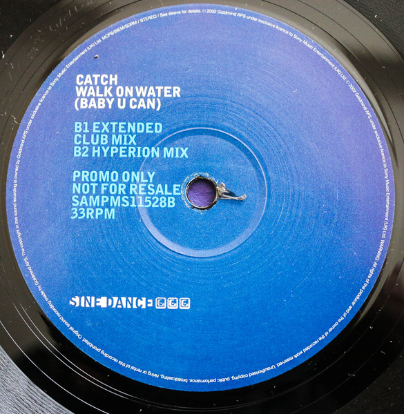 Catch - Walk On Water (Baby U Can) (Disc 1) | Sine Dance (SAMPMS11528) - 4